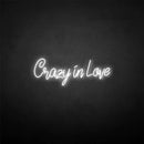 'Crazy in love' neon sign - VINTAGE SIGN