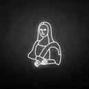 'Lisa's smile' neon sign - VINTAGE SIGN