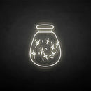 'wishing bottle' neon sign - VINTAGE SIGN