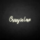 'Crazy in love' neon sign - VINTAGE SIGN