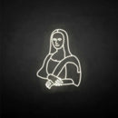 'Lisa's smile' neon sign - VINTAGE SIGN