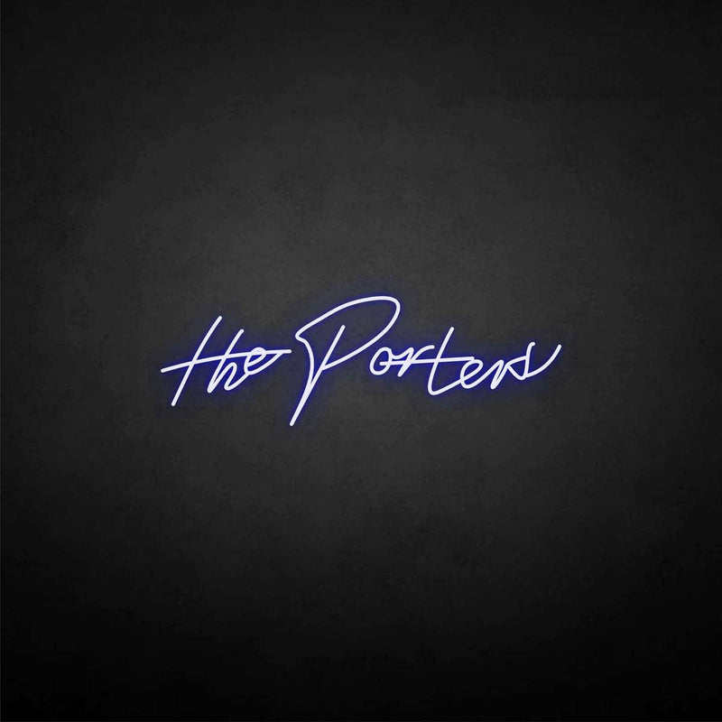 'the porter' neon sign - VINTAGE SIGN