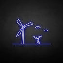 'windmill' neon sign - VINTAGE SIGN