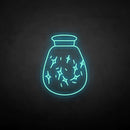 'wishing bottle' neon sign - VINTAGE SIGN