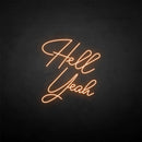 'Hello yeah' neon sign - VINTAGE SIGN