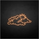 'cloud and sun' neon sign - VINTAGE SIGN