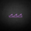 'Sea wave' neon sign - VINTAGE SIGN
