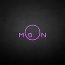 'Moon circle' neon sign - VINTAGE SIGN