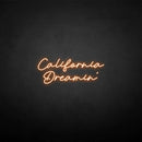 'California Dreamin' neon sign - VINTAGE SIGN