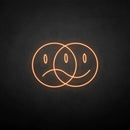 'Double faced' neon sign - VINTAGE SIGN