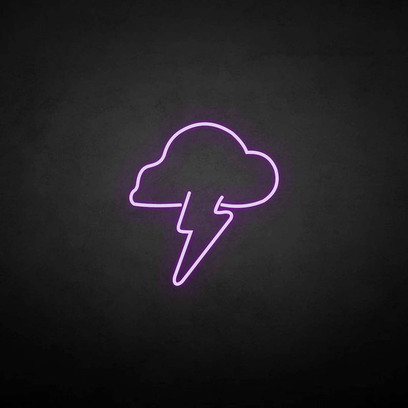 'Thunder' neon sign - VINTAGE SIGN