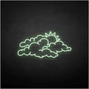 'cloud and sun' neon sign - VINTAGE SIGN