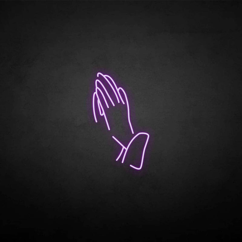 'Hand of Pray' neon sign - VINTAGE SIGN