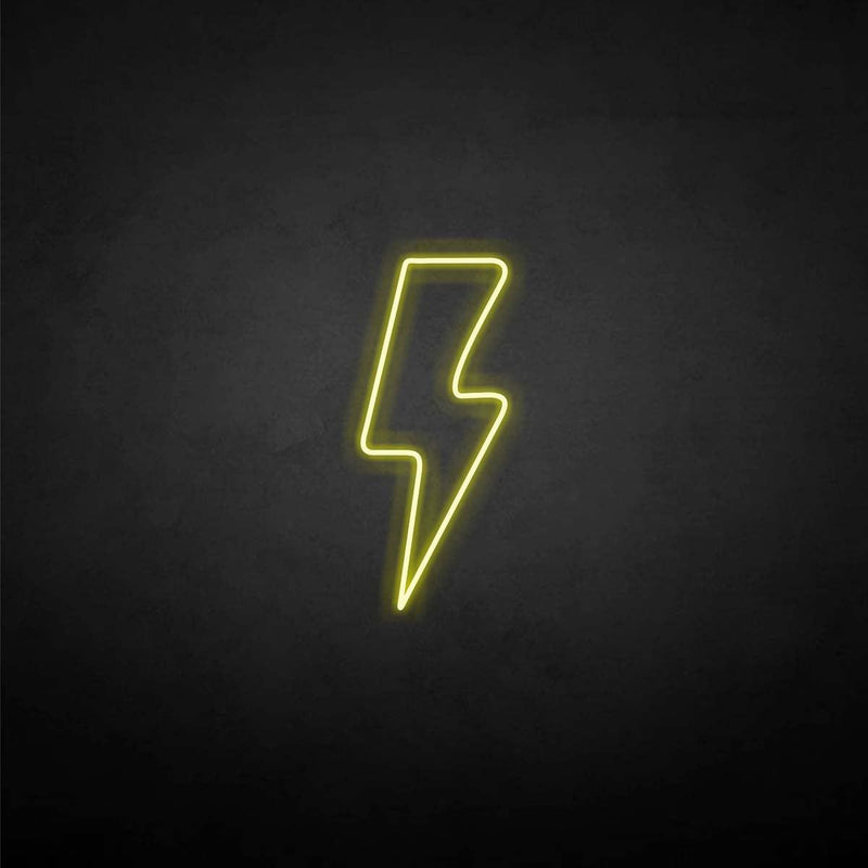 ‘Lightning' neon sign - VINTAGE SIGN