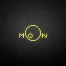 'Moon circle' neon sign - VINTAGE SIGN