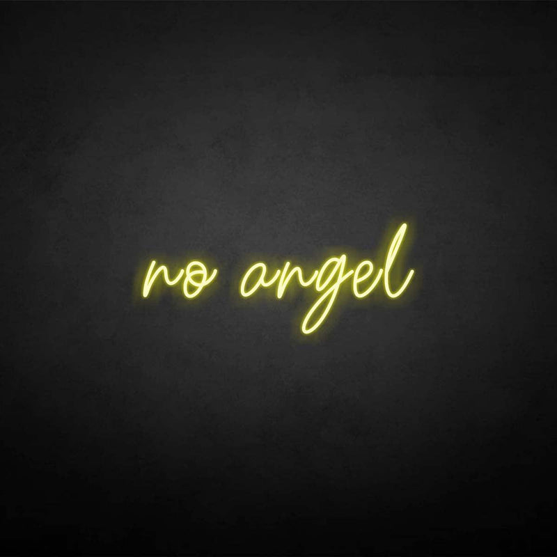 'No angel' neon sign - VINTAGE SIGN