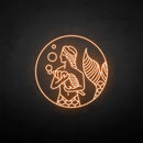 'mermaid' neon sign - VINTAGE SIGN