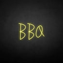 'BBQ' neon sign - VINTAGE SIGN