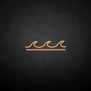 'Sea wave' neon sign - VINTAGE SIGN