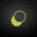 'Shadow of circle' neon sign - VINTAGE SIGN