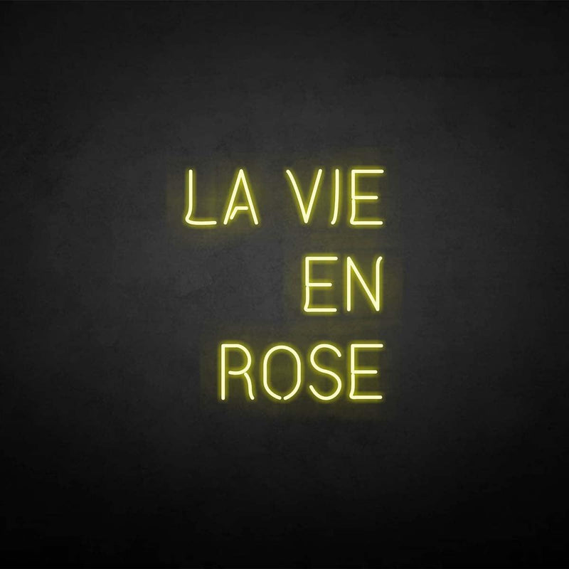 'LA VIE EN ROSE' neon sign - VINTAGE SIGN