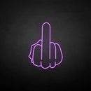 'Middle finger' neon sign - VINTAGE SIGN