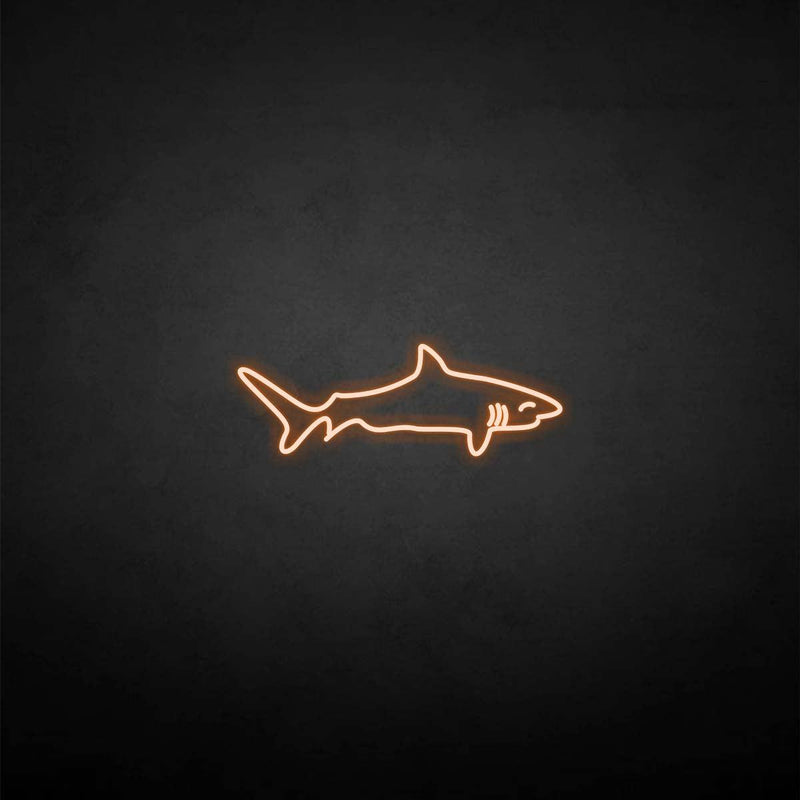 'Shark shape' neon sign - VINTAGE SIGN