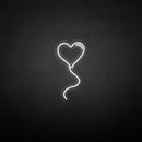 'Heart balloon ' neon sign - VINTAGE SIGN
