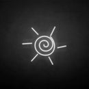 'sun' neon sign - VINTAGE SIGN