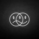 'Double faced' neon sign - VINTAGE SIGN