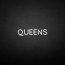 'QUEENS' neon sign - VINTAGE SIGN