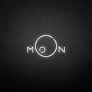 'Moon circle' neon sign - VINTAGE SIGN