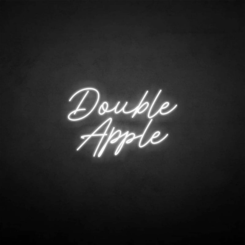 'Double apple' neon sign - VINTAGE SIGN