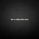 'ZIP' neon sign - VINTAGE SIGN