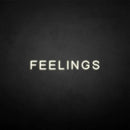 'FEELINGS' neon sign - VINTAGE SIGN