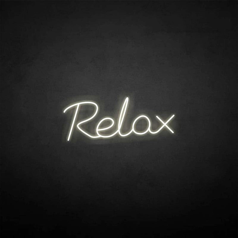 'Relax' neon sign - VINTAGE SIGN