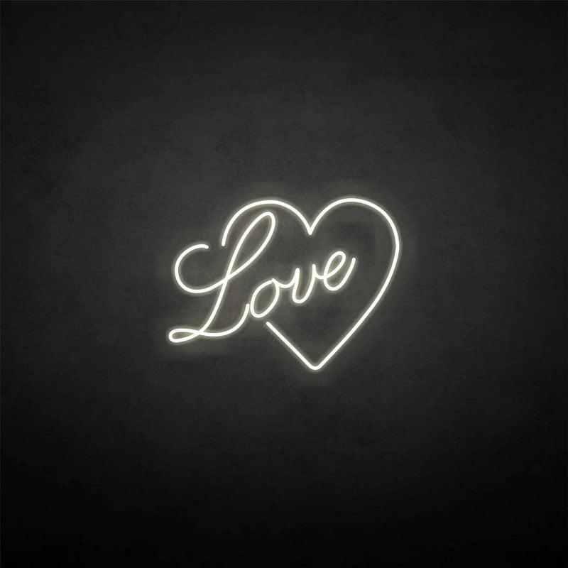 'Love heart' neon sign - VINTAGE SIGN