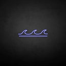 'Sea wave' neon sign - VINTAGE SIGN
