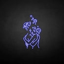 'The love of planet' neon sign - VINTAGE SIGN