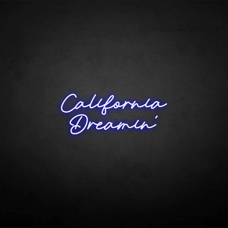 'California Dreamin' neon sign - VINTAGE SIGN