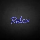 'Relax' neon sign - VINTAGE SIGN