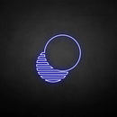 'Shadow of circle' neon sign - VINTAGE SIGN