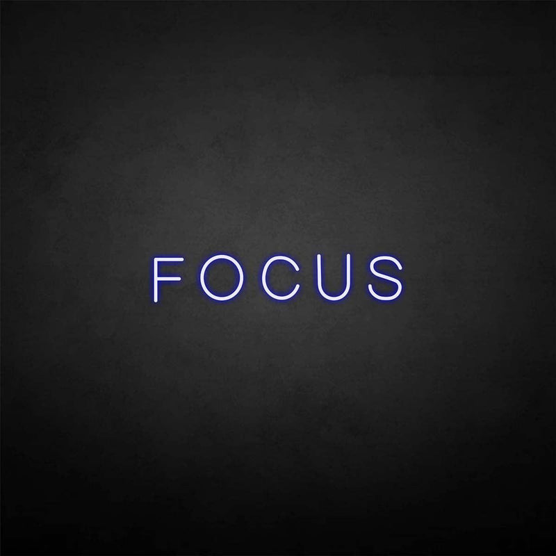 'Focus' neon sign - VINTAGE SIGN