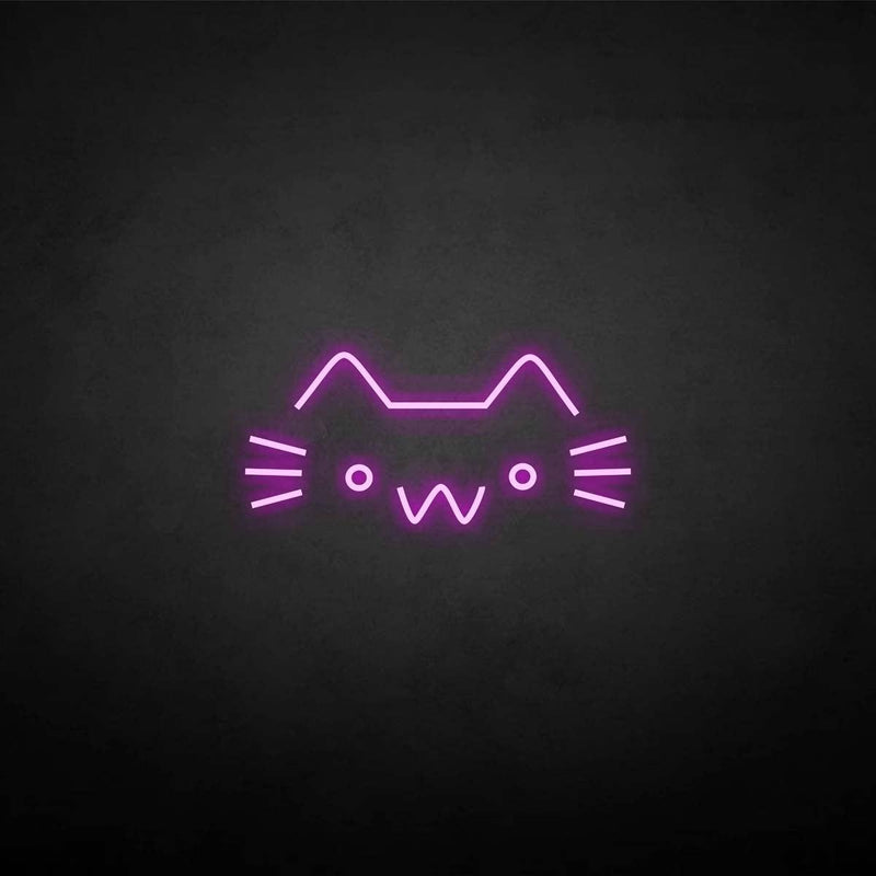 'cat' neon sign - VINTAGE SIGN