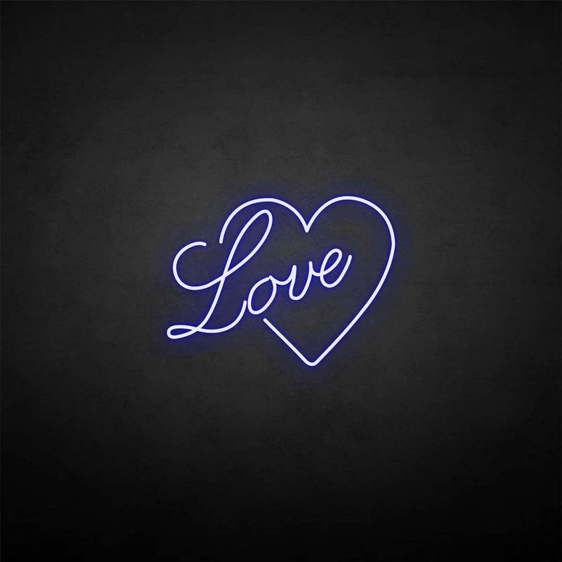 'Love heart' neon sign - VINTAGE SIGN