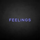 'FEELINGS' neon sign - VINTAGE SIGN
