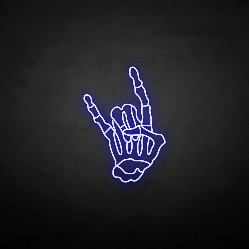 'Skeleton hand' neon sign - VINTAGE SIGN