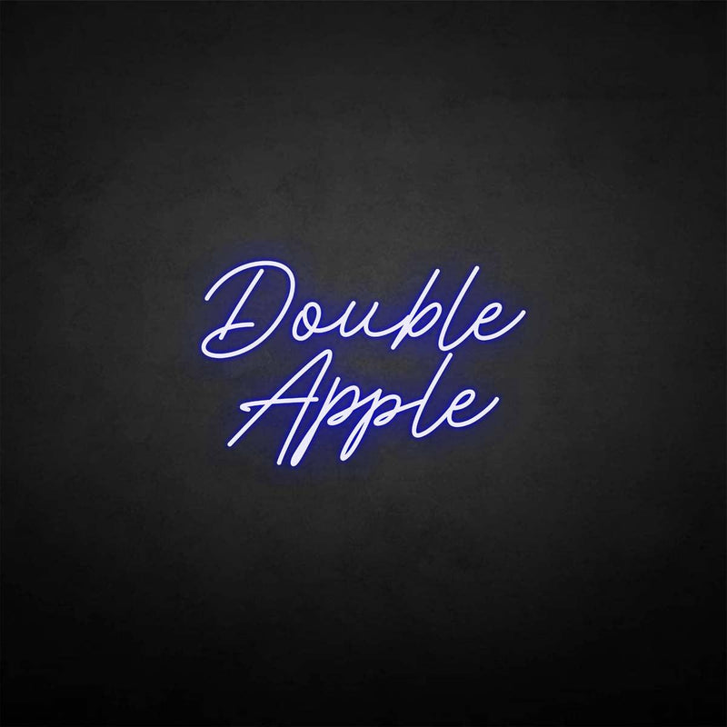 'Double apple' neon sign - VINTAGE SIGN