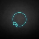 'Moon and star' neon sign - VINTAGE SIGN