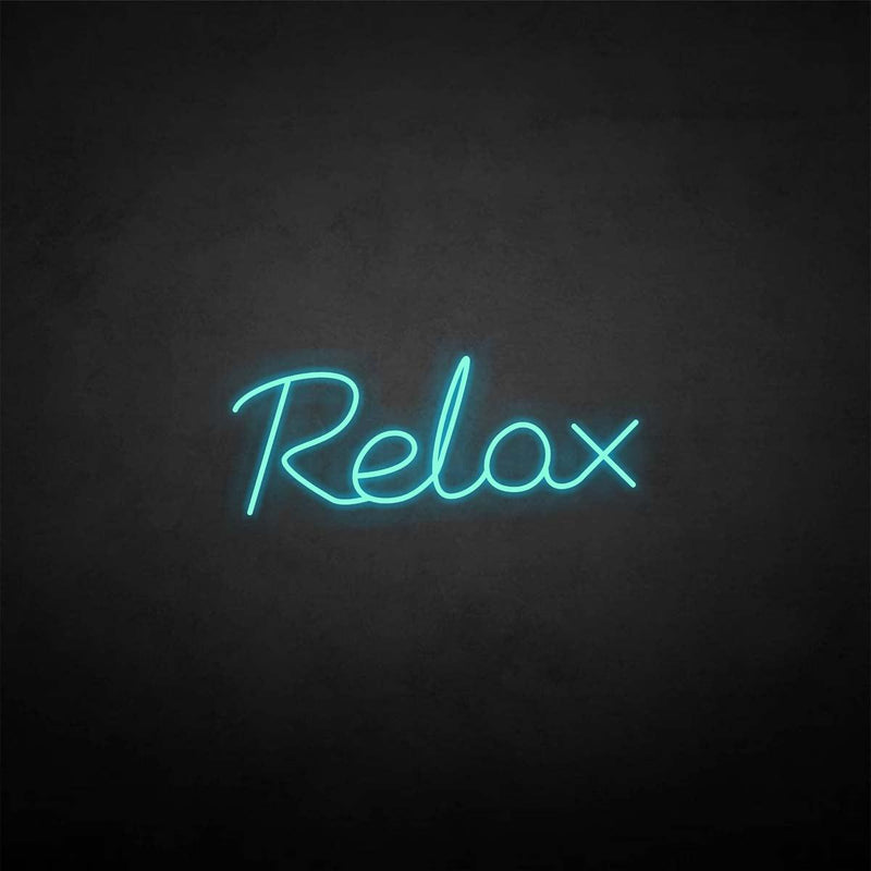 'Relax' neon sign - VINTAGE SIGN